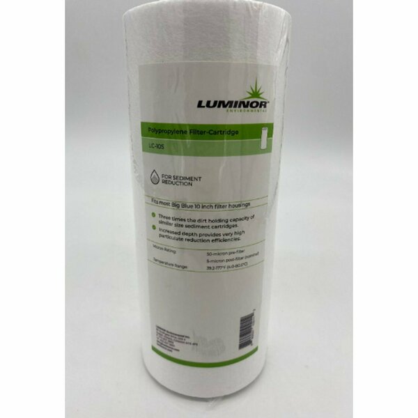 Luminor 50 to 5 Micron Sediment Filter - 4.5 in. x 10 in. LC-10S